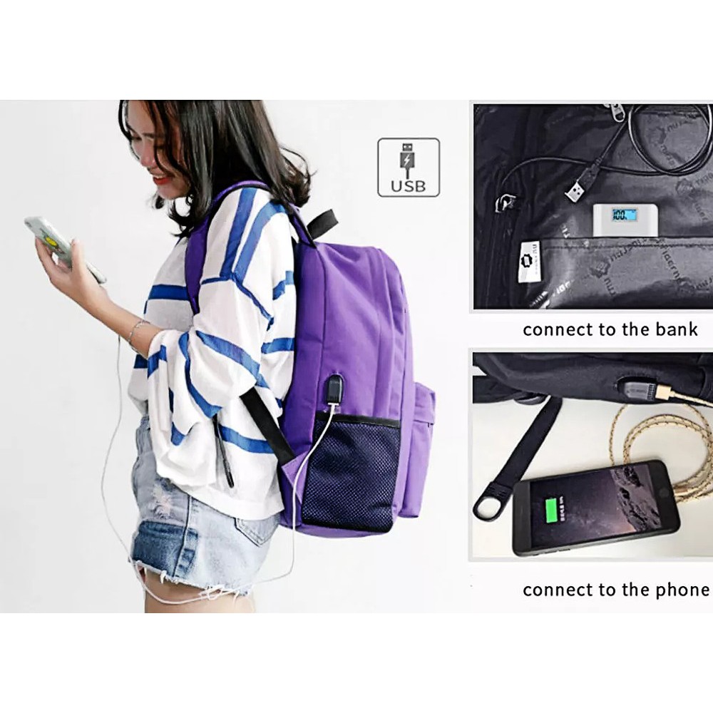 Tigernu Backpack Τ-B3249  laptop15.6' Μαύρη Τσάντες