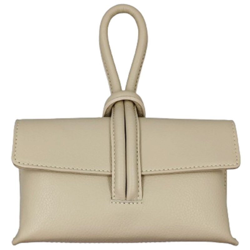ΔΕΡΜΑΤΙΝΟ ΤΣΑΝΤΑΚΙ ΧΕΙΡΟΣ 01-8169 ΜΠΕΖ Domus accessories