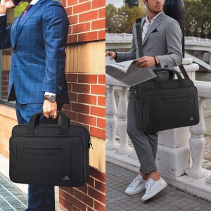 Matein 1172 Professional 17” Black Briefcase Bags