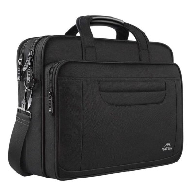 Matein 1172 Professional 17” Black Briefcase