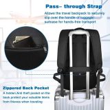 Matein 1197 Backpack Σακίδιο Πλάτης 17,3'' Μαύρο 4