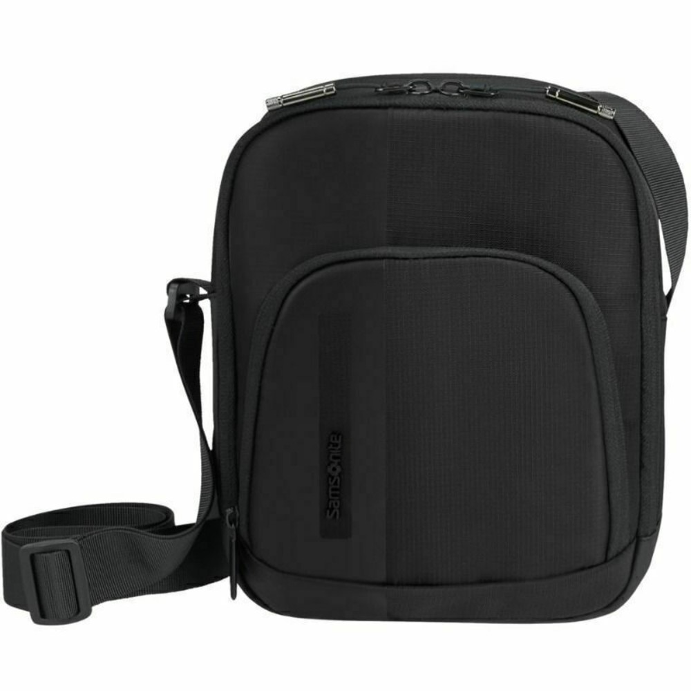 Samsonite 142141-1041 BIZ2GO Ανδρική Τσάντα Ώμου / Χιαστί Μαύρη Τσάντες