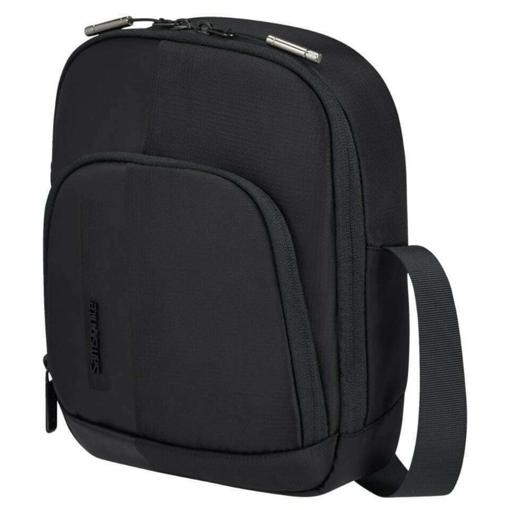 Samsonite 142141-1041 BIZ2GO Ανδρική Τσάντα Ώμου / Χιαστί Μαύρη Τσάντες