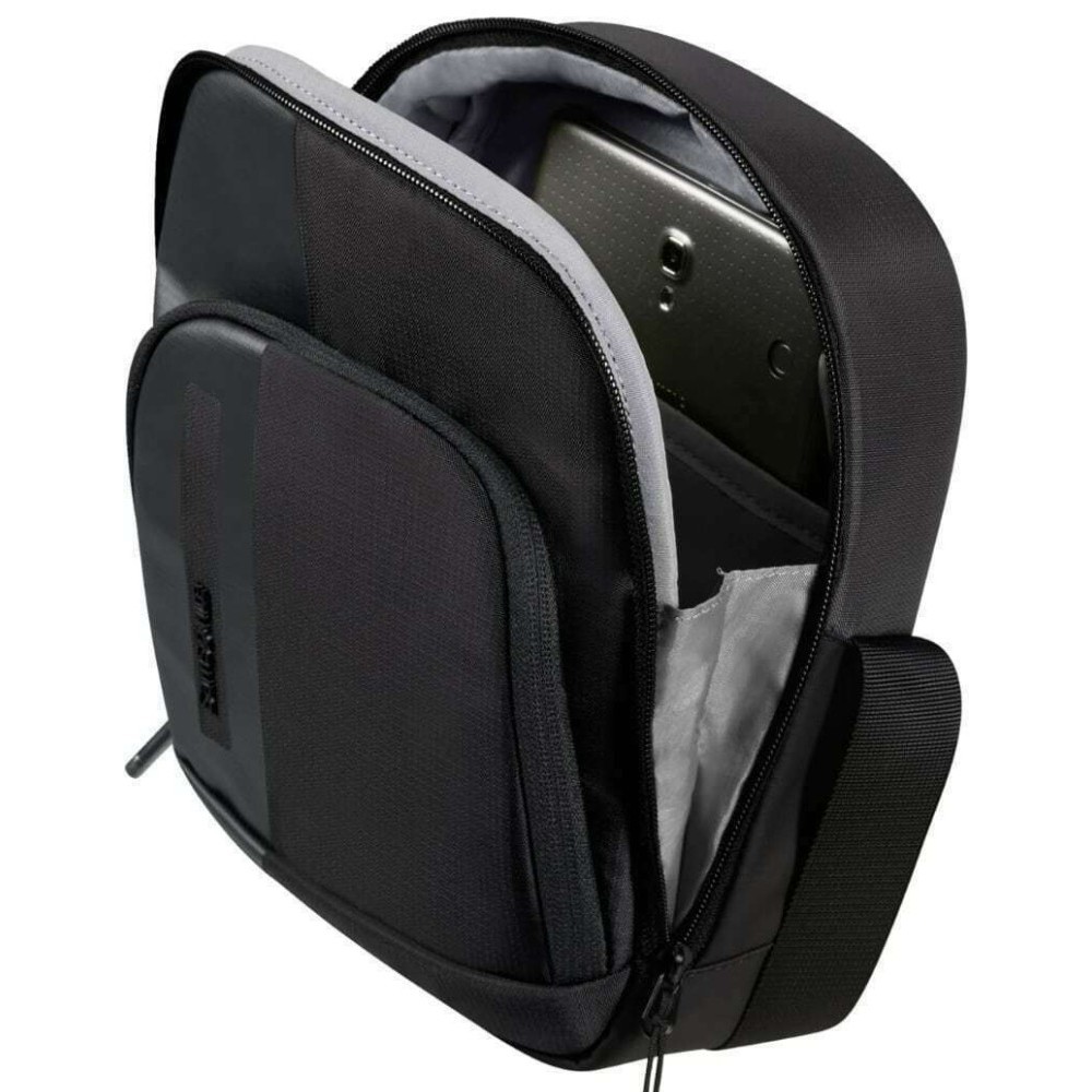 Samsonite 142141-1041 BIZ2GO Ανδρική Τσάντα Ώμου / Χιαστί Μαύρη Τσάντες