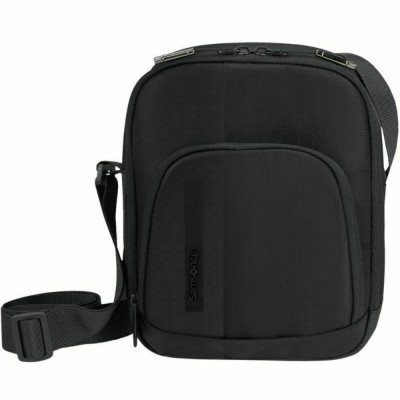Samsonite 142141-1041 BIZ2GO Ανδρική Τσάντα Ώμου / Χιαστί Μαύρη