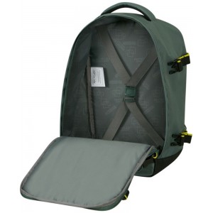 American Tourister 149174-1257 Casual Backpack Πράσινο Travel Items