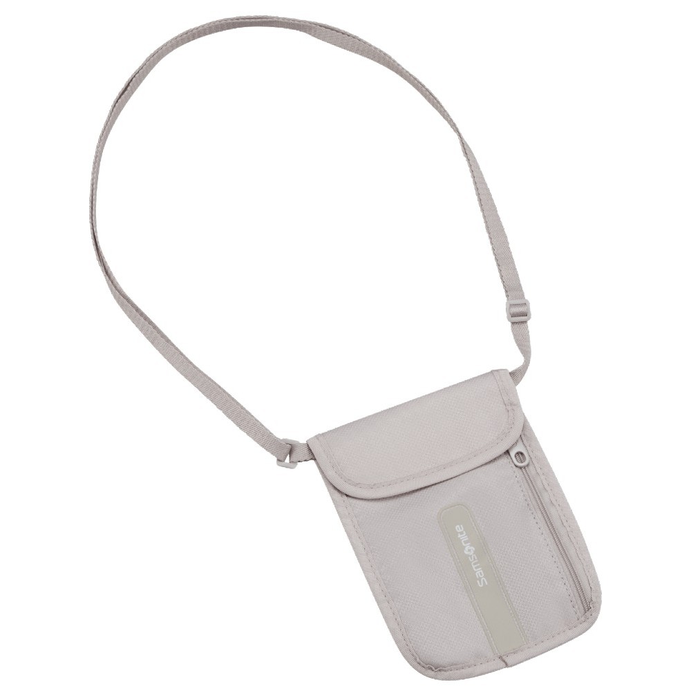 Samsonite 157361-2857 Ta Revolution Neck Pouch Ταξιδιωτικό Τσαντάκι RFID Μπεζ