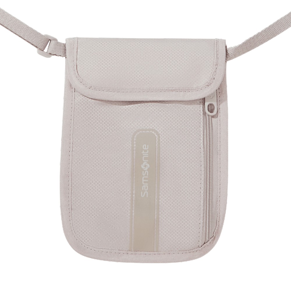 Samsonite 157361-2857 Ta Revolution Neck Pouch Ταξιδιωτικό Τσαντάκι RFID Μπεζ