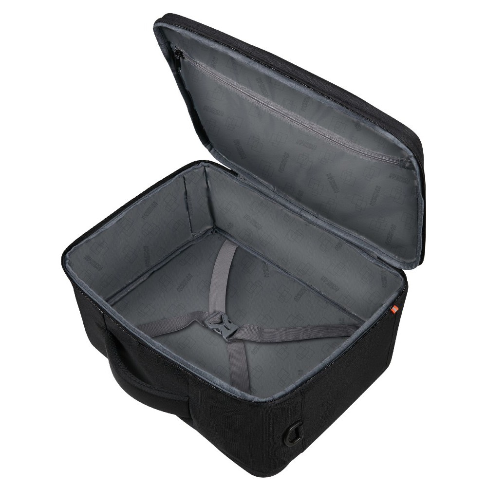 American Tourister 160122-1041 At Work 3-Way Boarding Bag 15.6" Επαγγελματική-Ταξιδιωτική Τσάντα Μαύρη Τσάντες