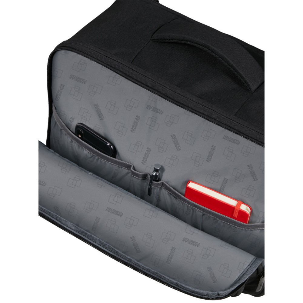 American Tourister 160122-1041 At Work 3-Way Boarding Bag 15.6" Επαγγελματική-Ταξιδιωτική Τσάντα Μαύρη Τσάντες