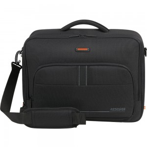 American Tourister 160122-1041 At Work 3-Way Boarding Bag 15.6" Επαγγελματική-Ταξιδιωτική Τσάντα Μαύρη Τσάντες