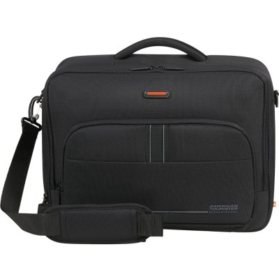 American Tourister 160122-1041 At Work 3-Way Boarding Bag 15.6" Επαγγελματική-Ταξιδιωτική Τσάντα Μαύρη