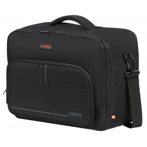 American Tourister 160122-1041 At Work 3-Way Boarding Bag 15.6" Επαγγελματική-Ταξιδιωτική Τσάντα Μαύρη Τσάντες