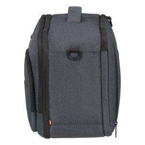 American Tourister 160122-8412 At Work 3-Way Boarding Bag 15.6" Επαγγελματική-Ταξιδιωτική Τσάντα Γκρι(Grey Melange) Τσάντες
