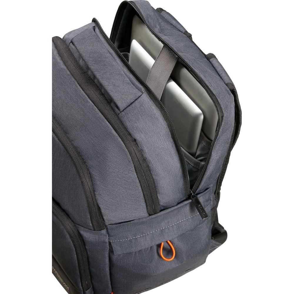 American Tourister 160124-8412 At Work Nxt 15.6'' Backpack Τσάντα Πλάτης Γκρι Τσάντες