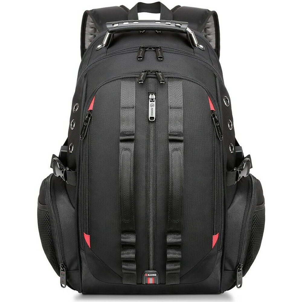 Bange Backpack Σακίδιο Πλάτης 17.3" Heavy Duty 1901 Μαύρο Τσάντες