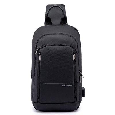 Bange Cross Bodybag/Ανδρική Τσάντα Στήθους 1911 Μαύρη