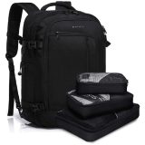 Bange 1916 Travel Overnight Cabin Size Τσάντα Πλάτης Backpack 17.3" Μαύρη 5