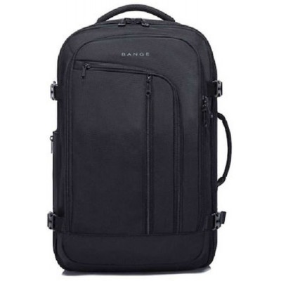 Bange 1916 Travel Overnight Cabin Size Τσάντα Πλάτης Backpack 17.3" Μαύρη