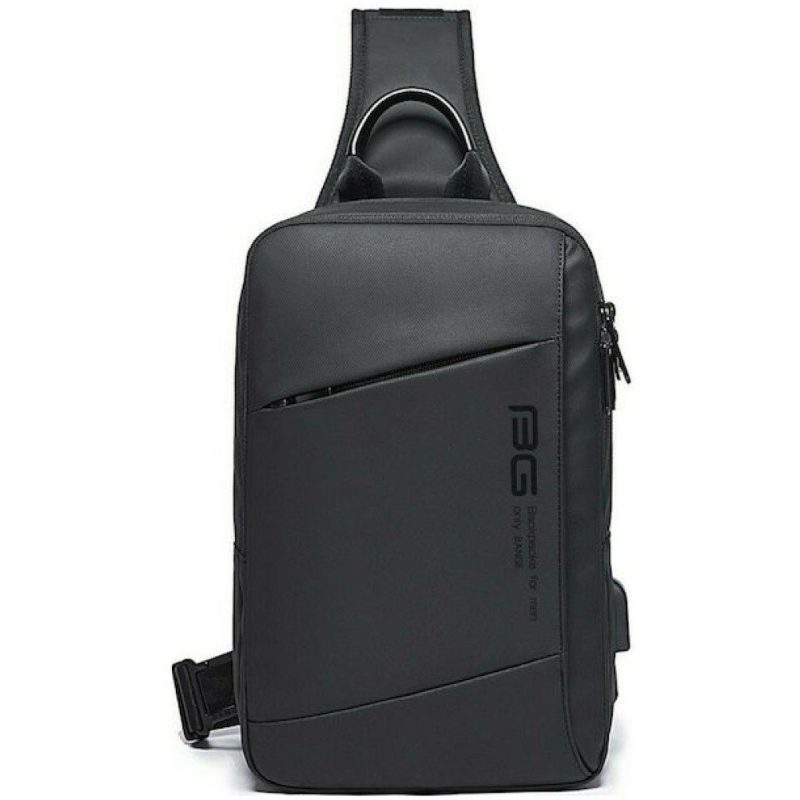 Bange Cross Bodybag/Ανδρική Τσάντα Στήθους 22002 Μαύρη Bange
