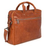 Spikes & Sparrow 24244N47 Montana Δερμάτινος Χαρτοφύλακας 15'' Κονιάκ 2