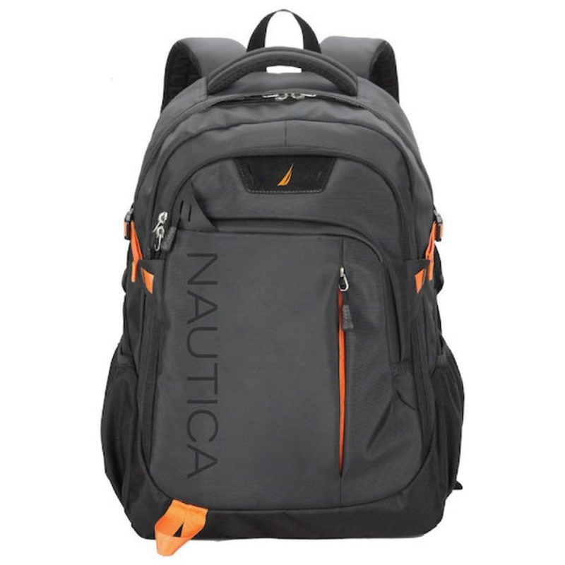 Nautica 2726 Σακίδιο Πλάτης Backpack Μαύρο NAUTICA