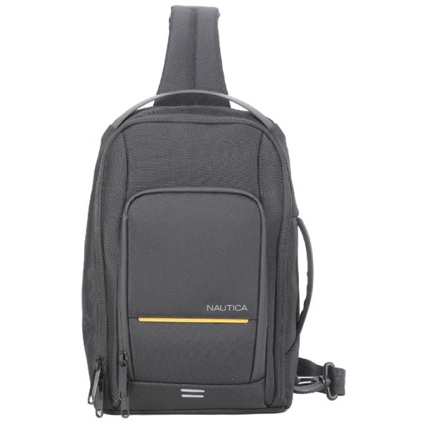 Nautica 2736 Cross Bodybag/Ανδρική Τσάντα Στήθους POLY 6.5lt Ανθρακί