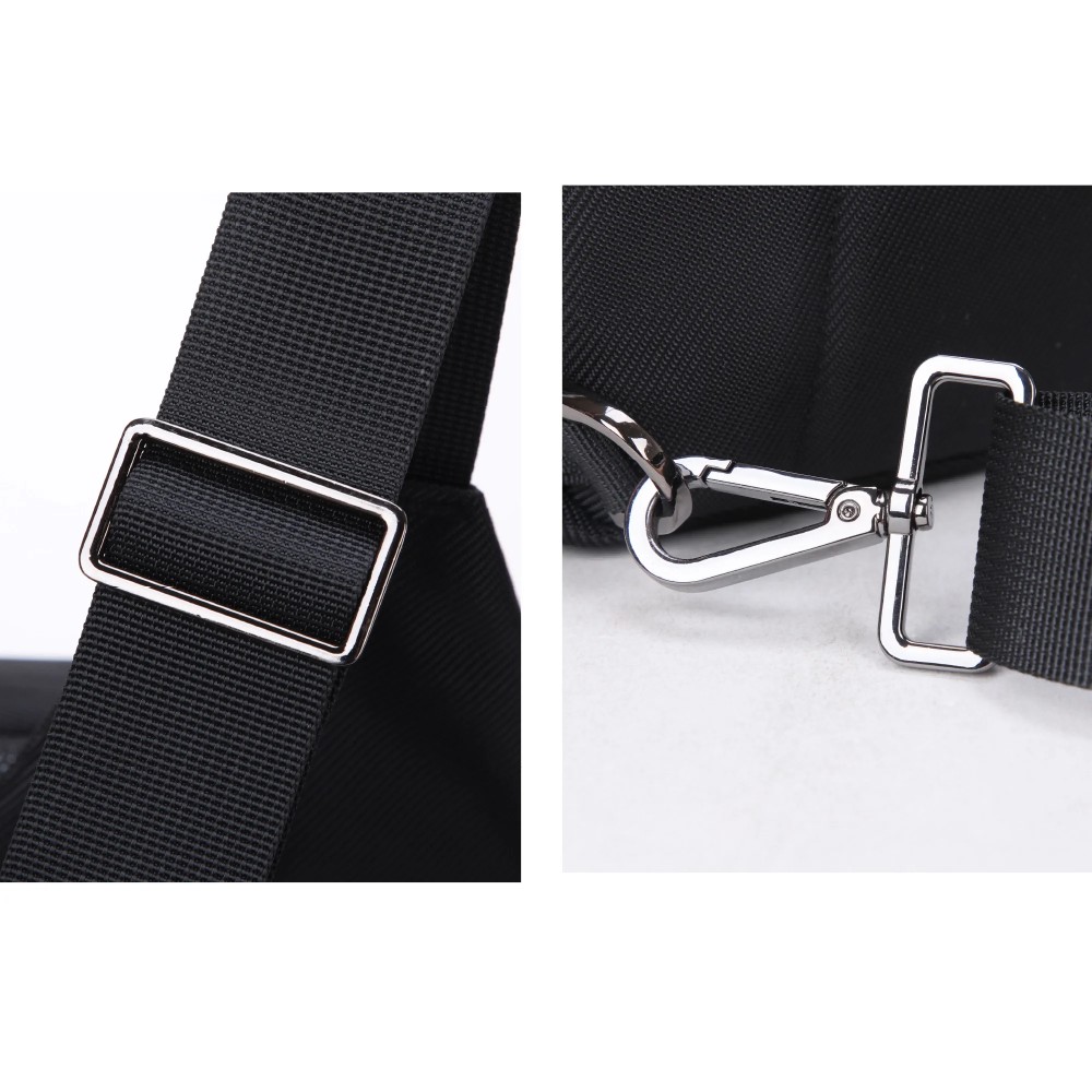 Guy Laroche 2756 Cross Bodybag/Ανδρική Τσάντα Στήθους Μαύρη Τσάντες