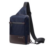 Guy Laroche 2757 Cross Bodybag/Ανδρική Τσάντα Στήθους Μπλε 1