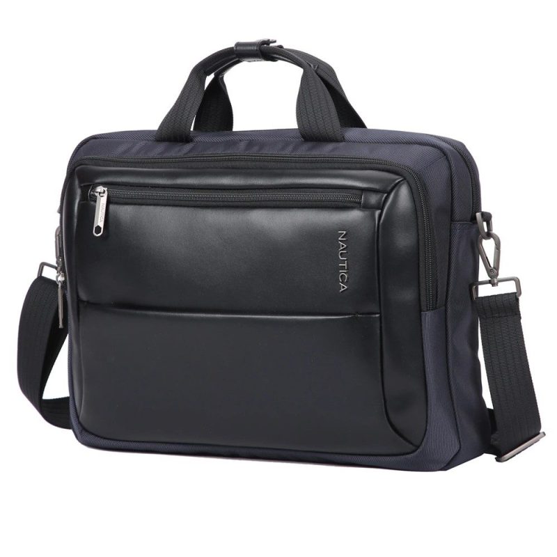 Nautica 2759 Επαγγελματική Τσάντα Ώμου / Χειρός για Laptop 15.6" Μαύρη NAUTICA