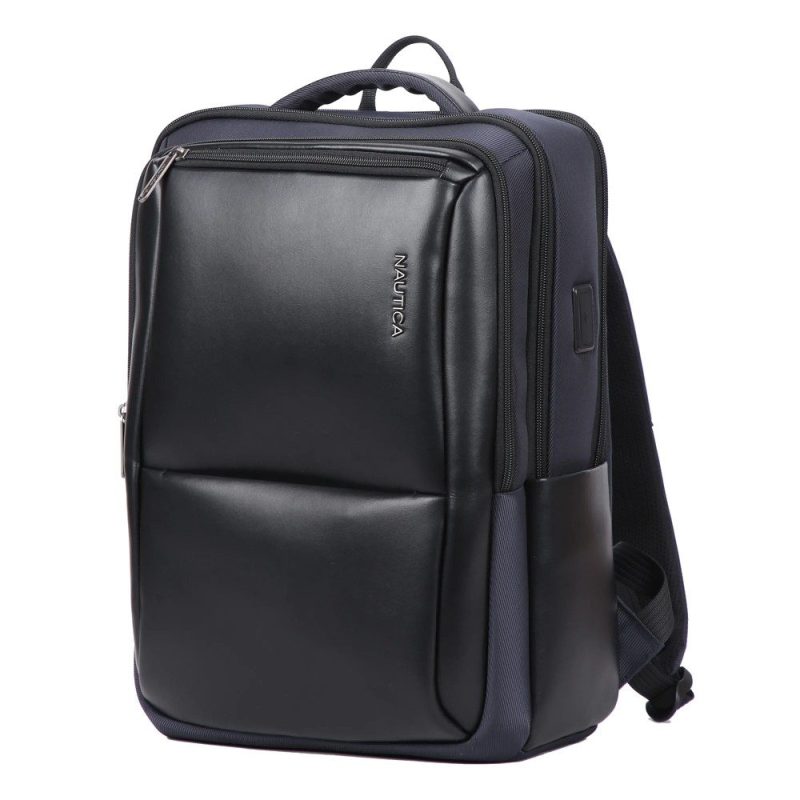 Nautica 2760 Σακίδιο Πλάτης Backpack 15.6" Μπλε NAUTICA