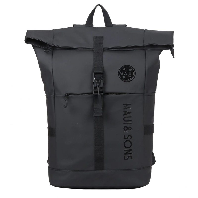 Maui & Sons 2765 Σακίδιο Πλάτης / Backpack Μαύρο MAUI