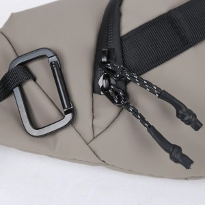 Maui & Sons 2766 Τσαντάκι Μέσης / Crossbody Bag Γκρι Τσάντες