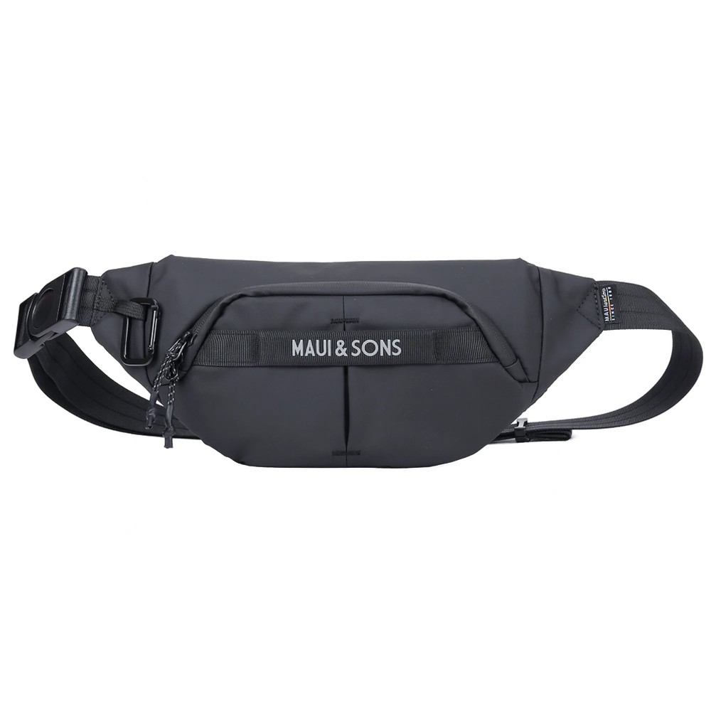 Maui & Sons 2768 Τσαντάκι Μέσης / Crossbody Bag Μαύρο Τσάντες