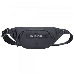 Maui & Sons 2768 Τσαντάκι Μέσης / Crossbody Bag Μαύρο Τσάντες