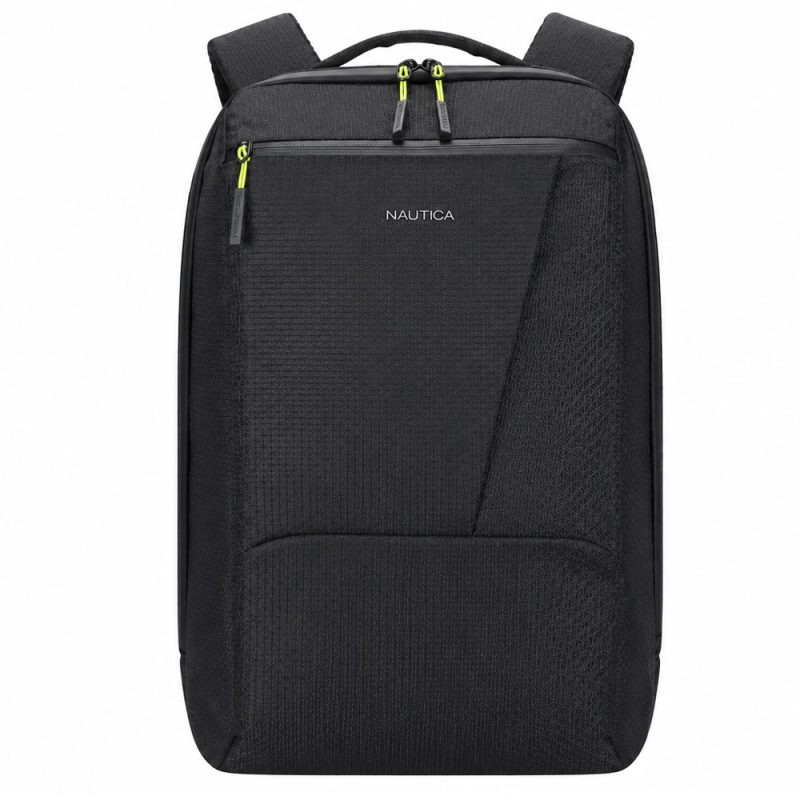 Nautica 2787 Backpack Σακίδιο Πλάτης 15.6" Μαύρο NAUTICA