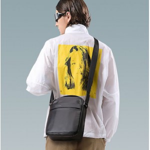 Bange Ανδρική Τσάντα Ώμου / Χιαστί 2876 Μαύρη Τσάντες