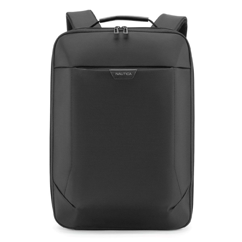 Nautica 2943-1 Σακίδιο Πλάτης Backpack 15.6" Μαύρο NAUTICA
