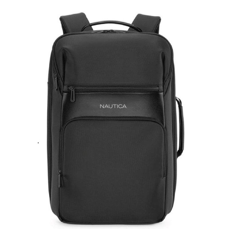 Nautica 2940 Σακίδιο Πλάτης Backpack 15.6" Μαύρο NAUTICA