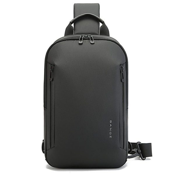 Bange 3077 Cross Bodybag/Ανδρική Τσάντα Στήθους Μαύρη