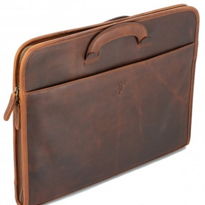 Kion 32007 Karra Επαγγελματική Τσάντα / Φάκελος εγγράφων Δέρμα Καφέ