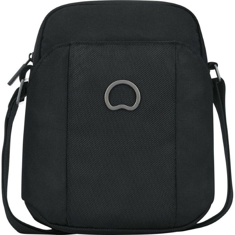 Delsey 335410800 Picpus Ανδρική Τσάντα Ώμου / Χιαστί Μαύρη Delsey