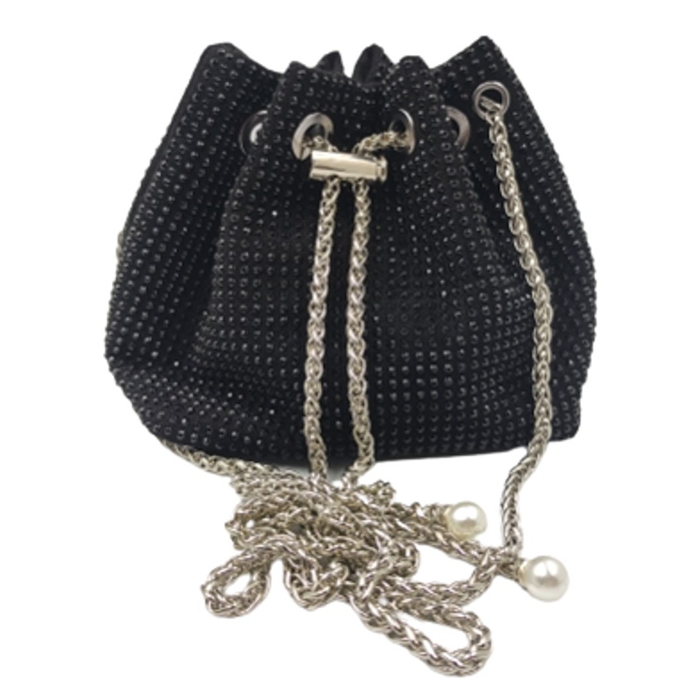 Βραδινό τσαντάκι DOMUS 38000029 Μαύρο Τσάντες