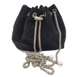 Βραδινό τσαντάκι DOMUS 38000029 Μαύρο Τσάντες