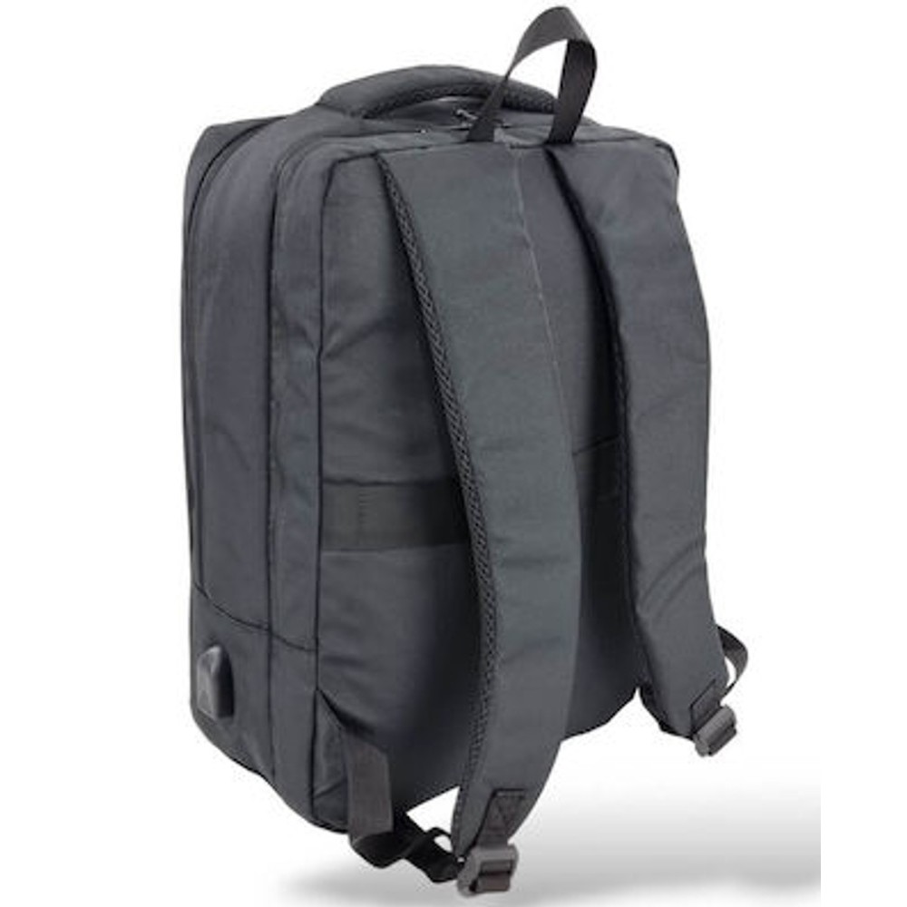 Rain Σακίδιο Πλάτης RBP4000-2 Μαύρο  Bags