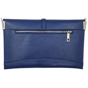 DOMUS Γυναικεία Τσάντα δέρμα Ιταλίας 40001983 Μπλε Τσάντες