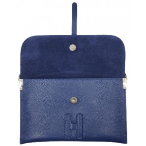 DOMUS Γυναικεία Τσάντα δέρμα Ιταλίας 40001983 Μπλε Τσάντες