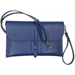 DOMUS Γυναικεία Τσάντα δέρμα Ιταλίας 40001983 Μπλε Τσάντες