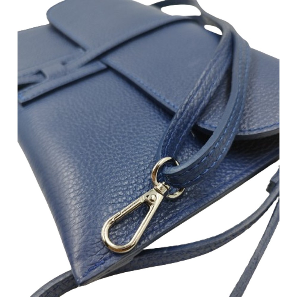 DOMUS Γυναικεία Τσάντα δέρμα Ιταλίας 40001983 Μπλε Τσάντες