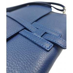 DOMUS Γυναικεία Τσάντα δέρμα Ιταλίας 40001983 Μπλε Τσάντες